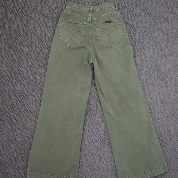 ROLLA'S Sailer Jean - Army Green NWOT Size 25 - Picture 7 of 8